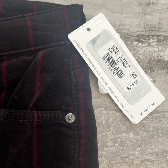 Adriano Goldschmeid The Jodi Crop High-Rise Slim Flare Crop Jeans, Size 24 NWT - Picture 6 of 10